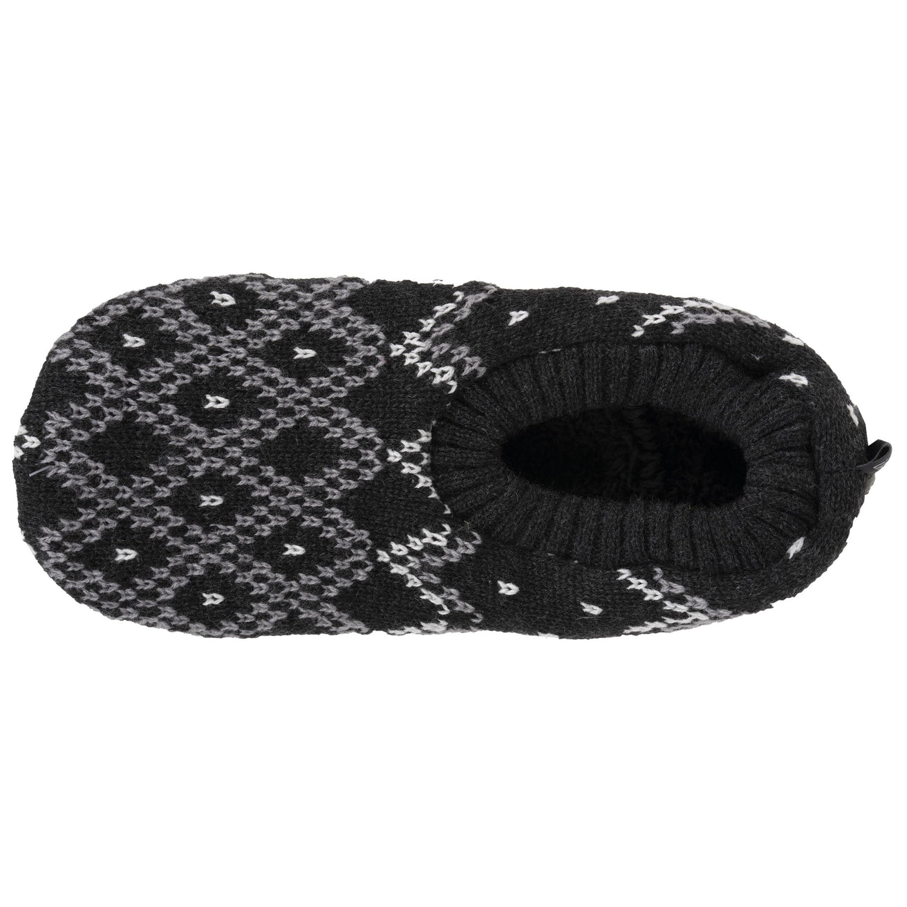 Calcetines-pantuflas Hombre Jacquard Gris