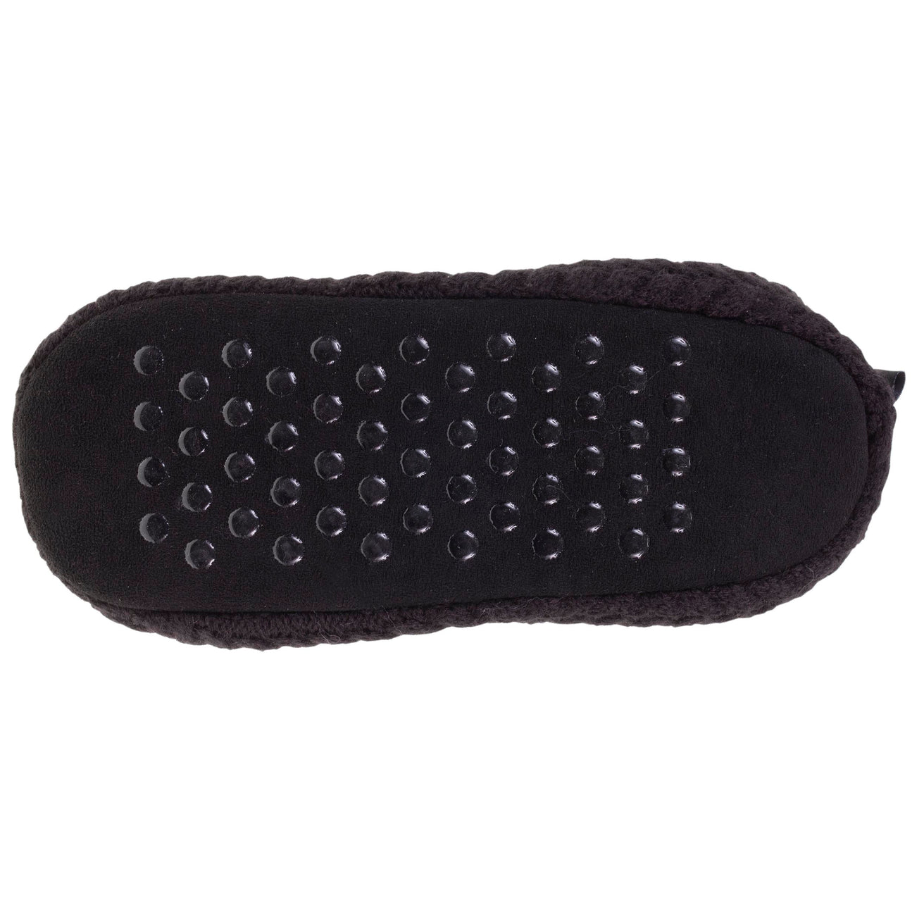 Calcetines-pantuflas Hombre Negro Retorcido