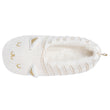 Calcetines-pantuflas forrados Mujer Gato Marfil