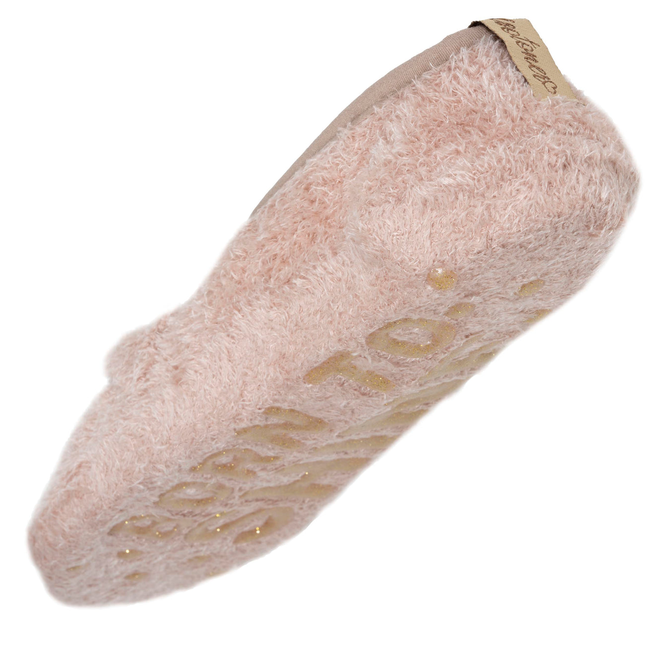 Calcetines Mujer 3D malla peluche Albaricoque