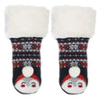 Calcetines forrados Niños Navidad Marino 1/8 años