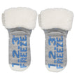 Calcetines forrados Niños Pingüino Gris jaspeado