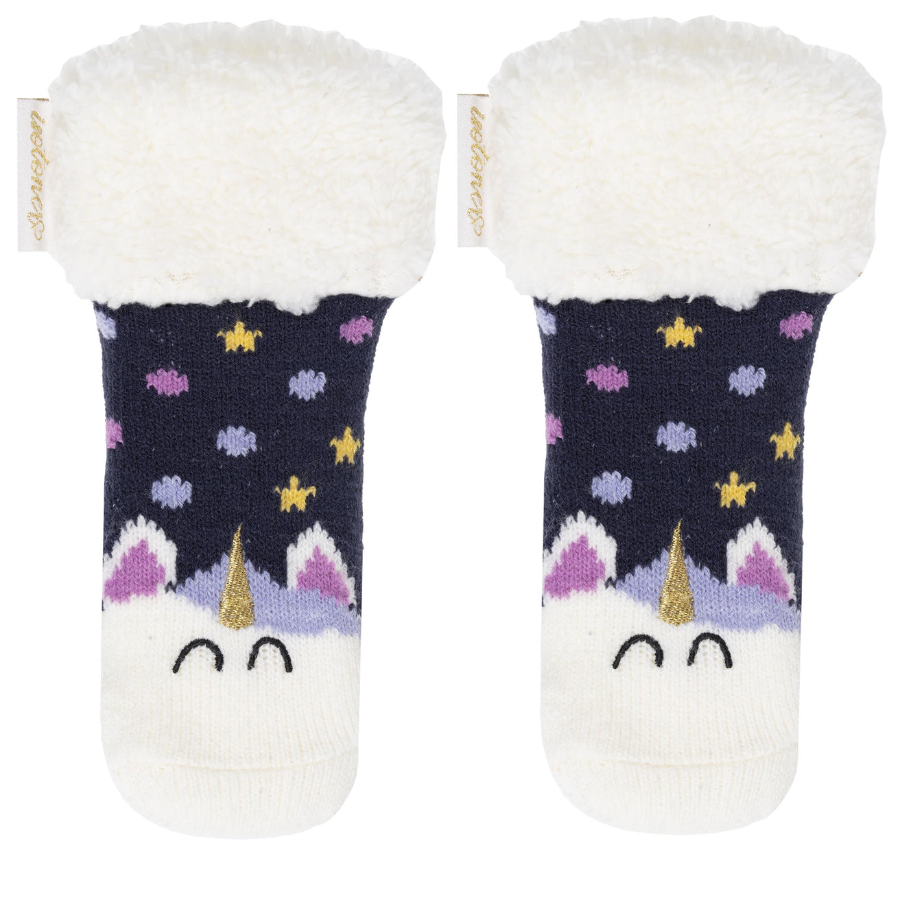 Calcetines forrados Niños Marino 1/8 años