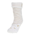 Calcetines forrados Mujer Gato Marfil