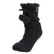 Calcetines forrados Mujer Pompones Negro