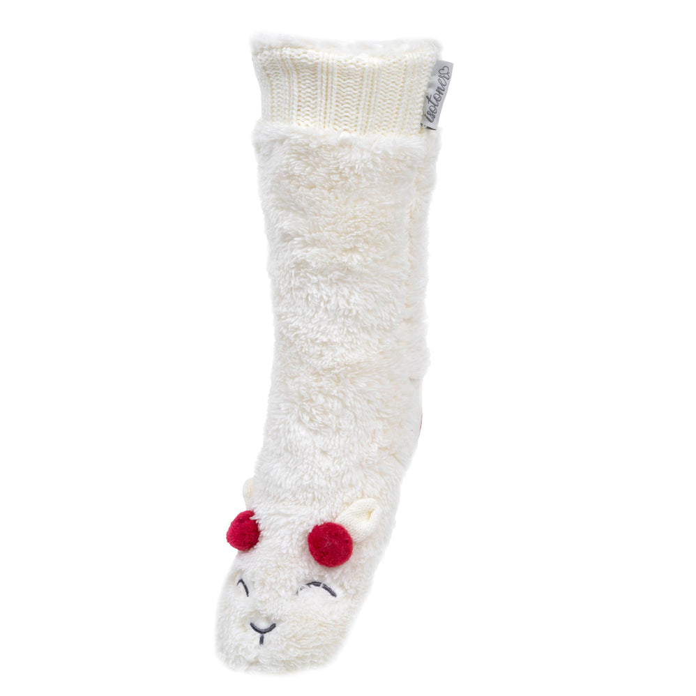 Calcetines forrados Mujer Sherpa Lama Marfil - Isotoner
