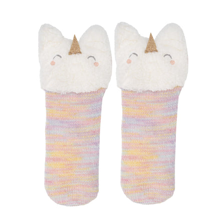 Calcetines forrados Niña Unicornio Multicolor - Isotoner