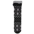 Calcetines forrados Gris Jacquard Hombre