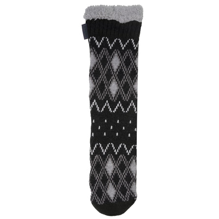 Calcetines forrados Gris Jacquard Hombre - Isotoner