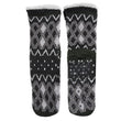 Calcetines forrados Gris Jacquard Hombre