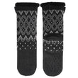 Calcetines forrados Hombre Jacquard Gris