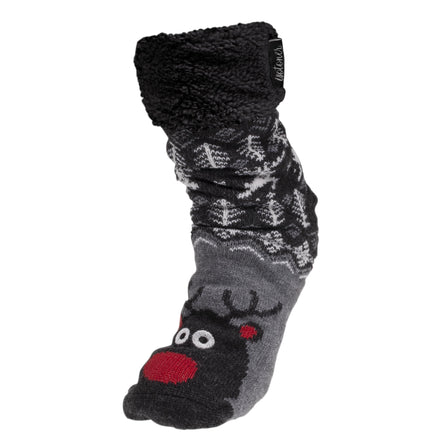 Calcetines forrados Hombre Gris Navidad - Isotoner