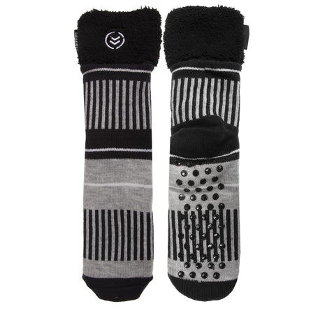 Calcetines forrados Hombre Rayas Grises - Isotoner
