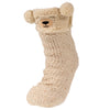 Calcetines forrados Mujer Estrellas beige Isotoner