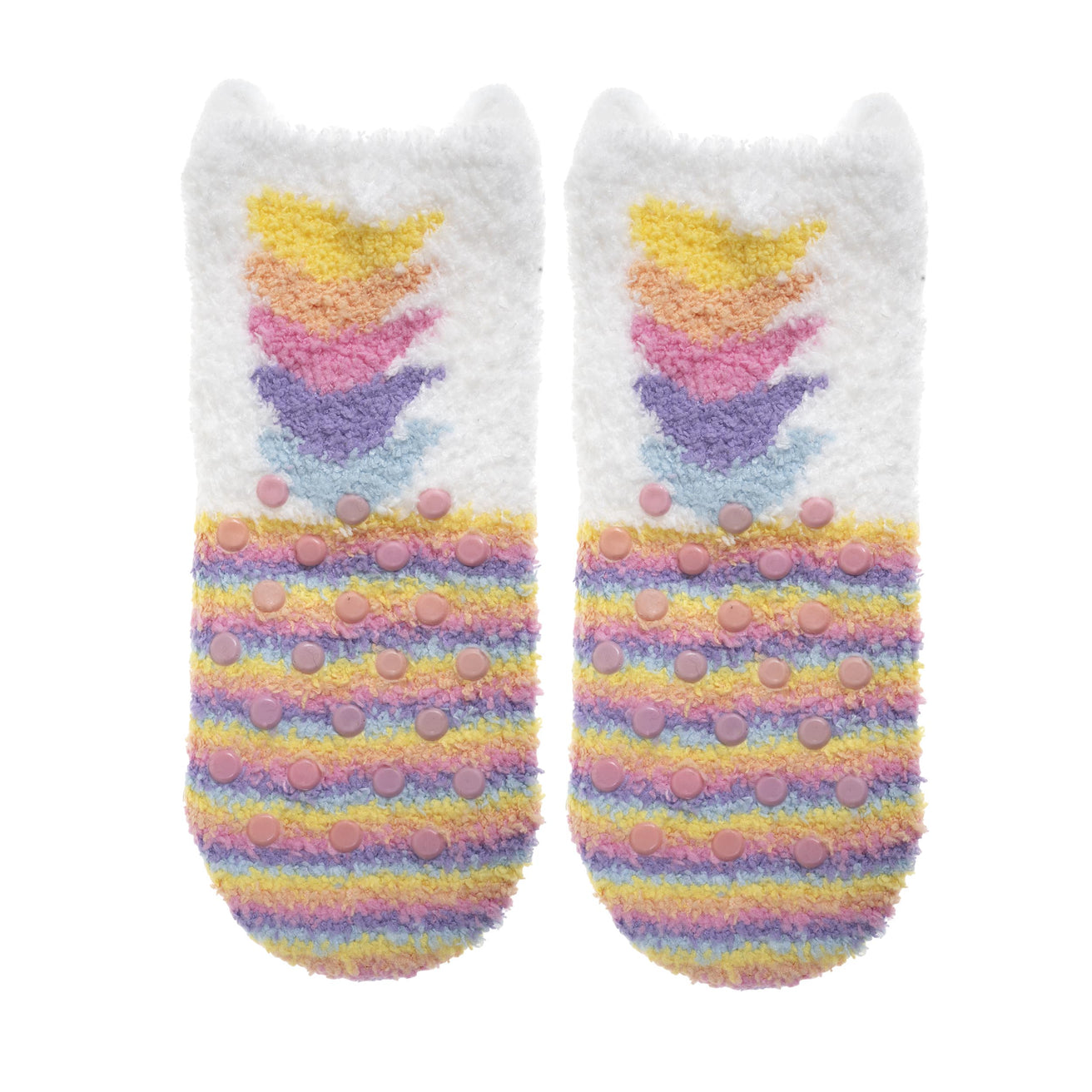 Calcetines media caña antideslizantes Niña Unicornio Multicolor 1/4 años