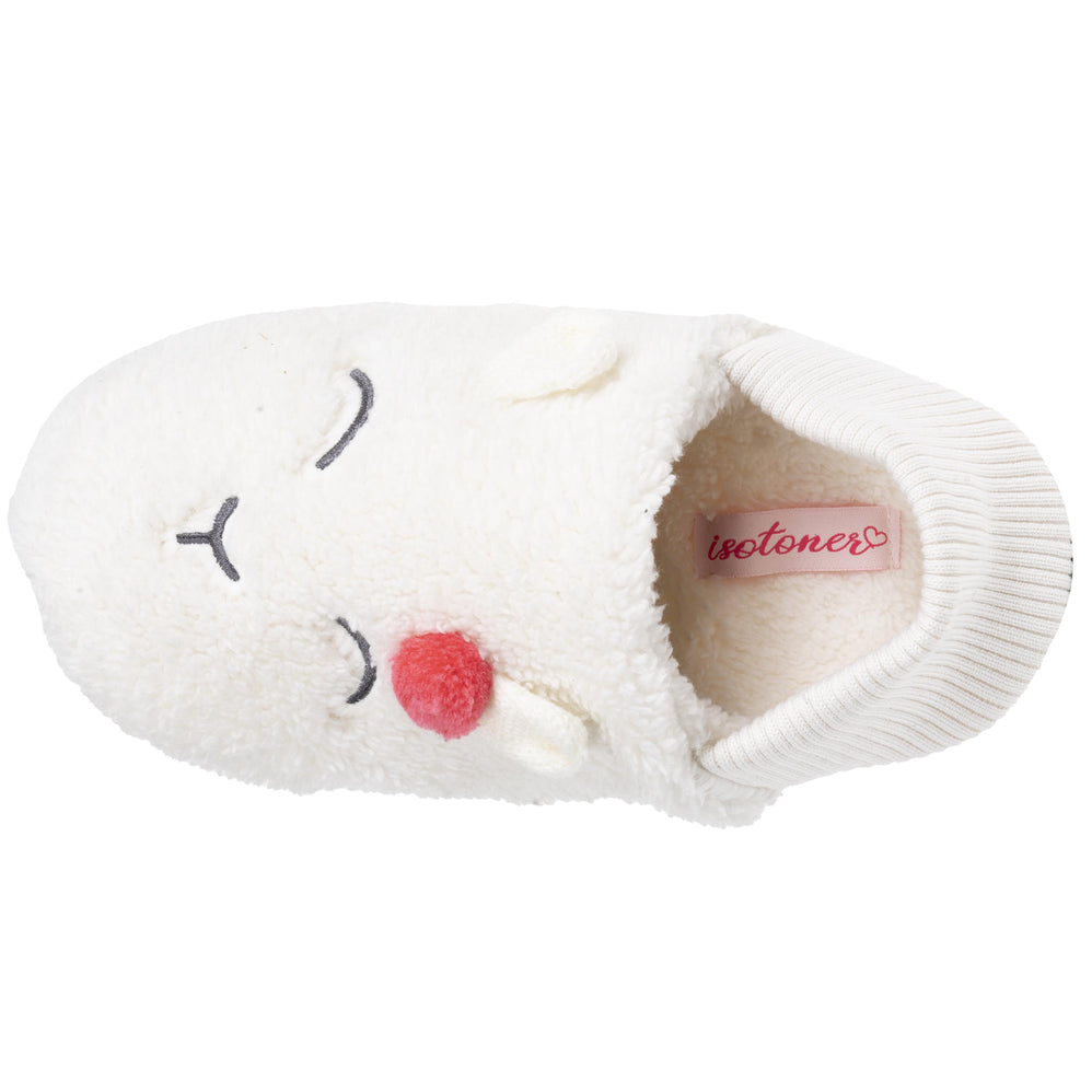 Calcetines-slippers Mujer Sherpa Lama Marfil - Isotoner