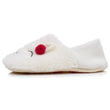 Calcetines-slippers Mujer Sherpa Lama Marfil