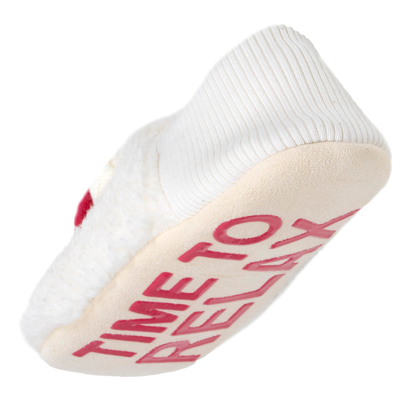 Calcetines-slippers Mujer Sherpa Lama Marfil