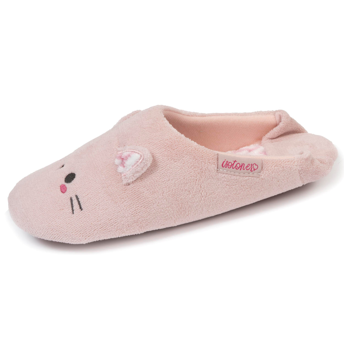 Zapatillas de casa babuchas Mujer 3D microesponja Rosa