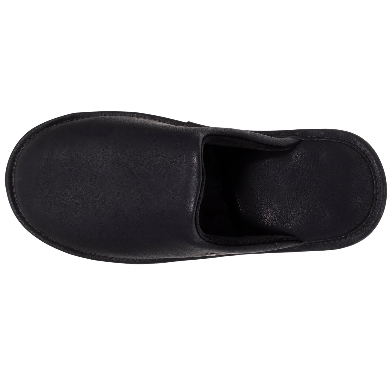 Zapatillas de casa chinelas Hombre cuero sintético Negro
