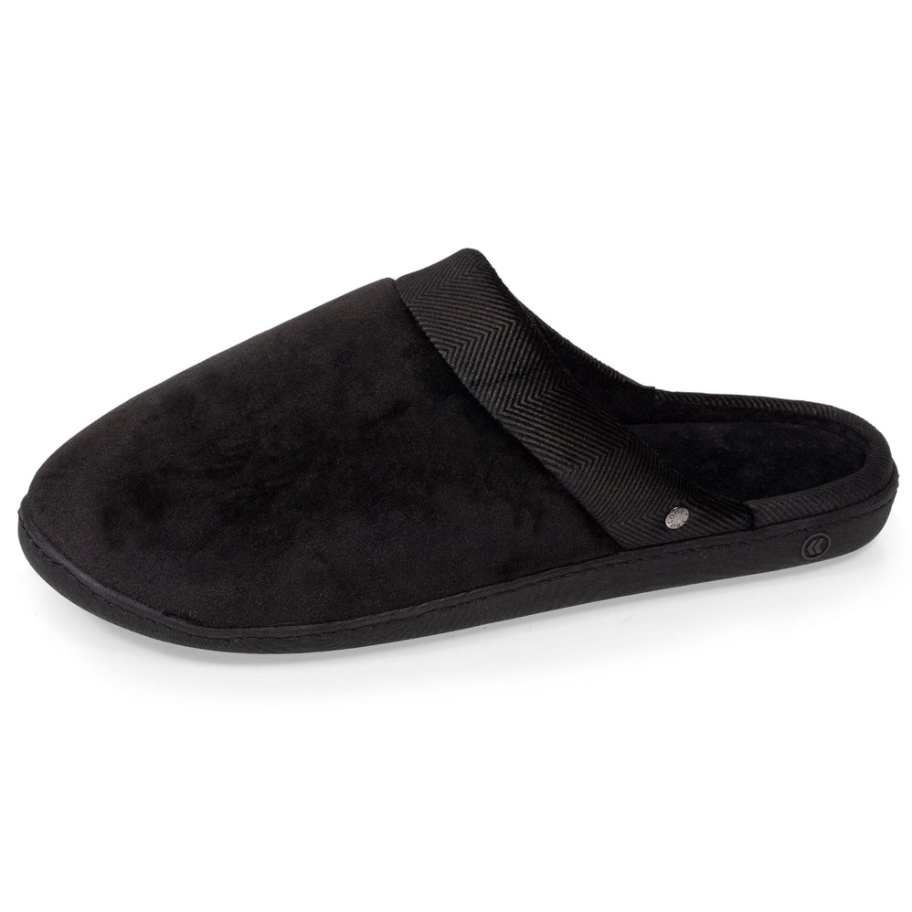 Zapatillas de casa chinelas ergo Hombre Negro - Isotoner