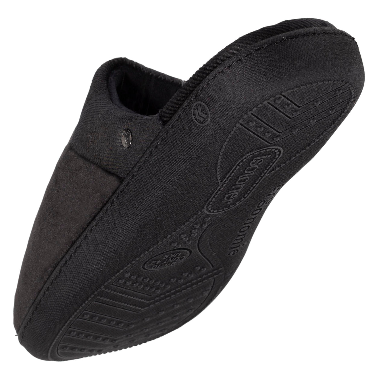 Zapatillas de casa chinelas ergo Hombre Negro