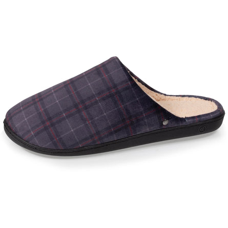 Zapatillas de casa chinelas ergo Hombre Tartán - Isotoner