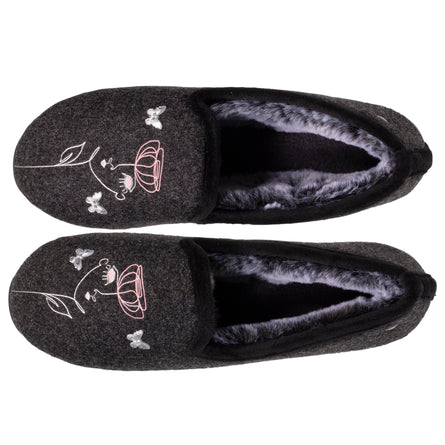 Zapatillas de casa slippers Mujer Gris diseño - Isotoner