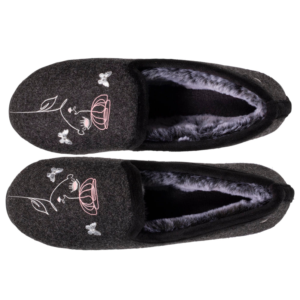 Zapatillas de casa slippers Mujer Gris diseño - Isotoner