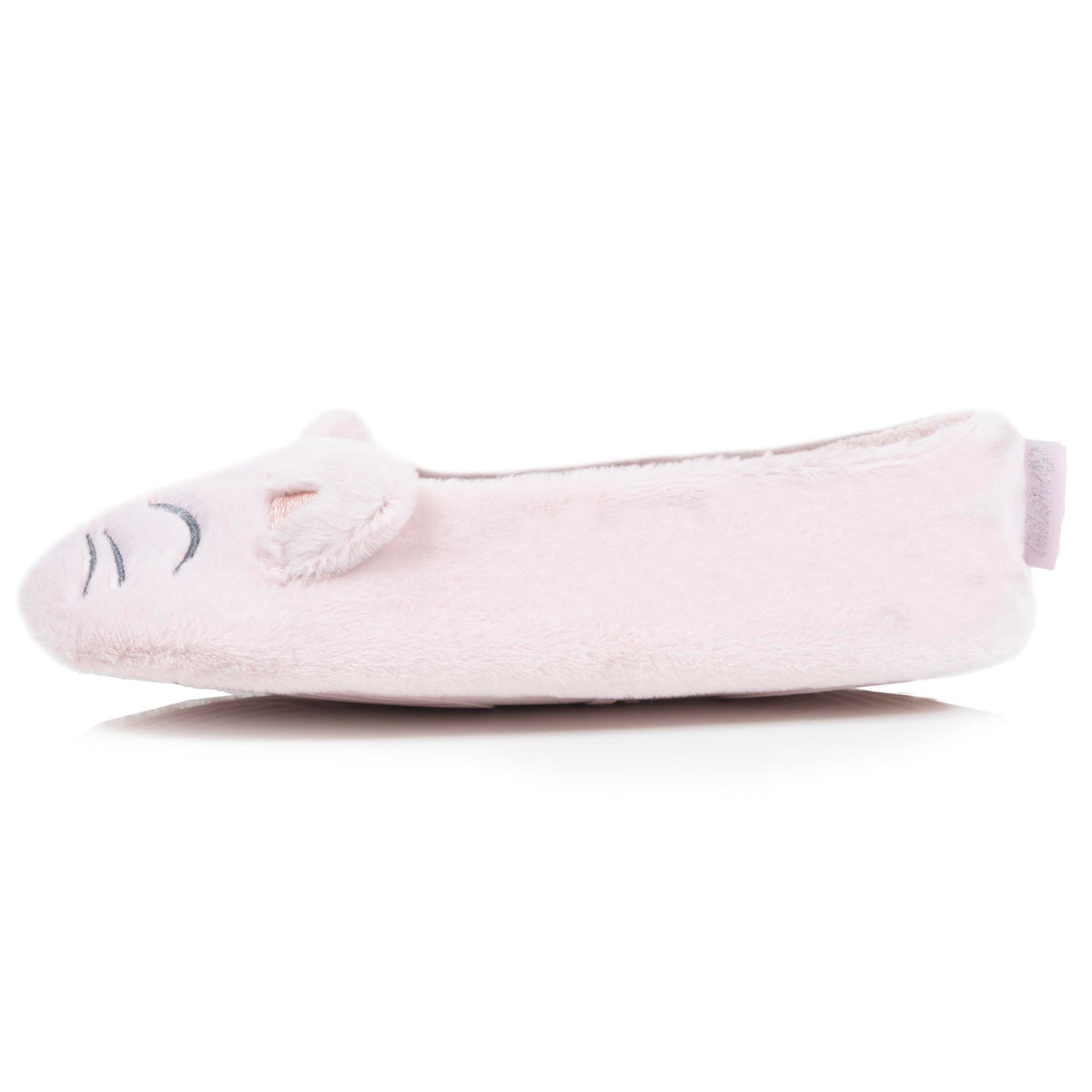 Zapatillas de casa Bailarinas Mujer 3D pelo Rosa