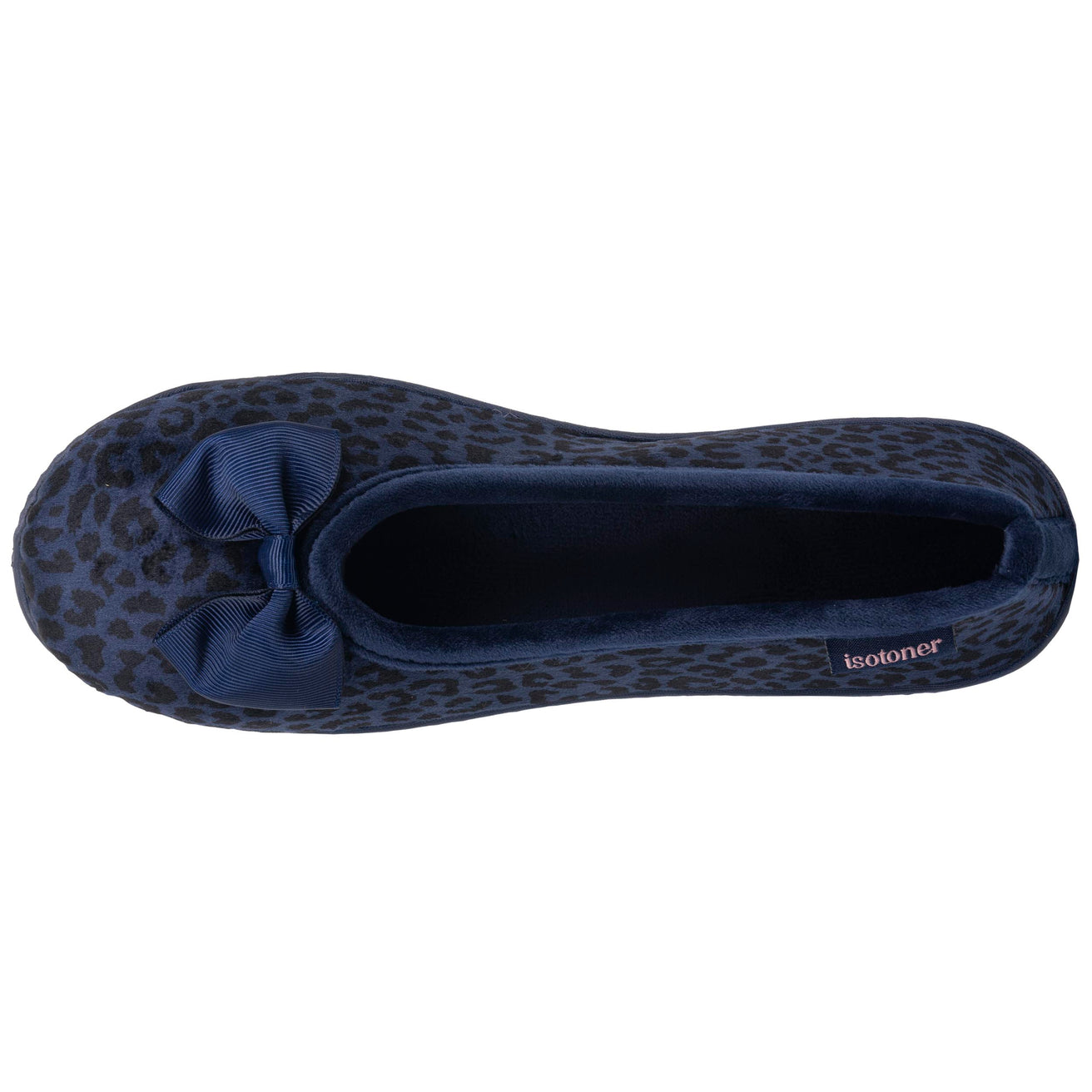 Zapatillas de casa Bailarinas Mujer Leopardo Marino