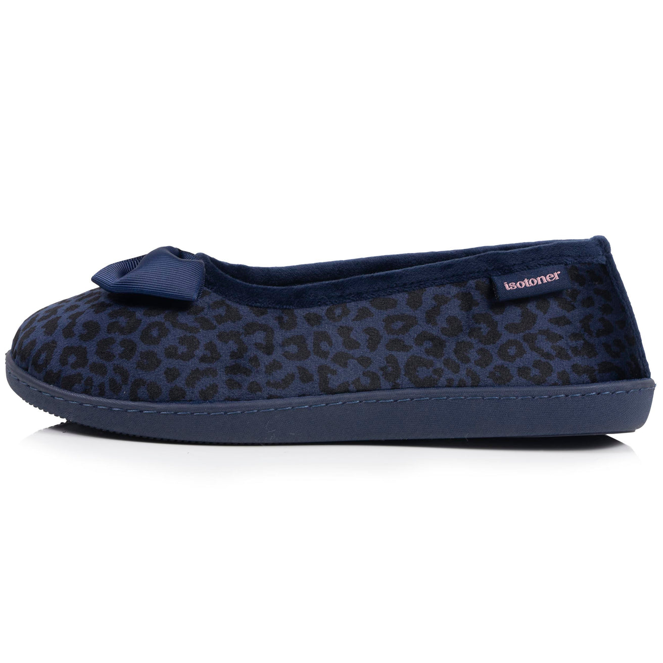 Zapatillas de casa Bailarinas Mujer Leopardo Marino