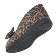 Zapatillas de casa Bailarinas Mujer Leopardo oscuro