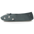 Zapatillas de casa Bailarinas Mujer Gran Lazo Salvia