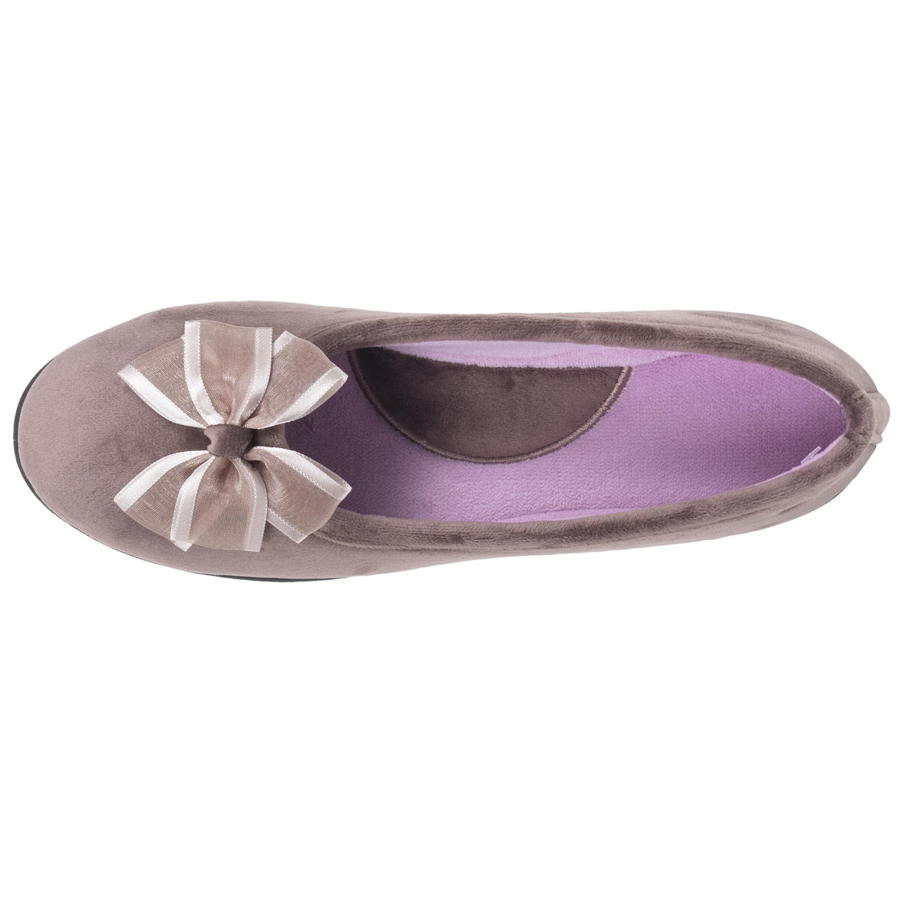 Zapatillas de casa Bailarinas Mujer Topo Tulle