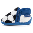 Zapatillas de casa botines cremallera Bebé Azul