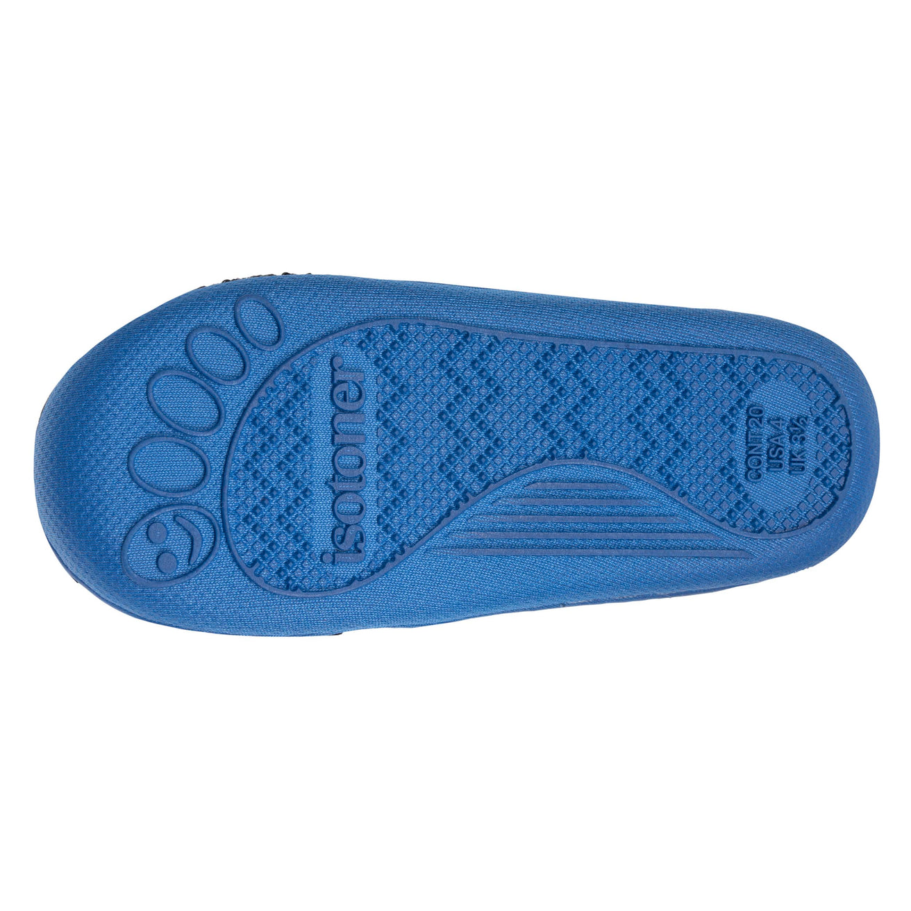 Zapatillas de casa botines cremallera Bebé Azul