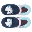 Zapatillas de casa botines cremallera Bebé Marino