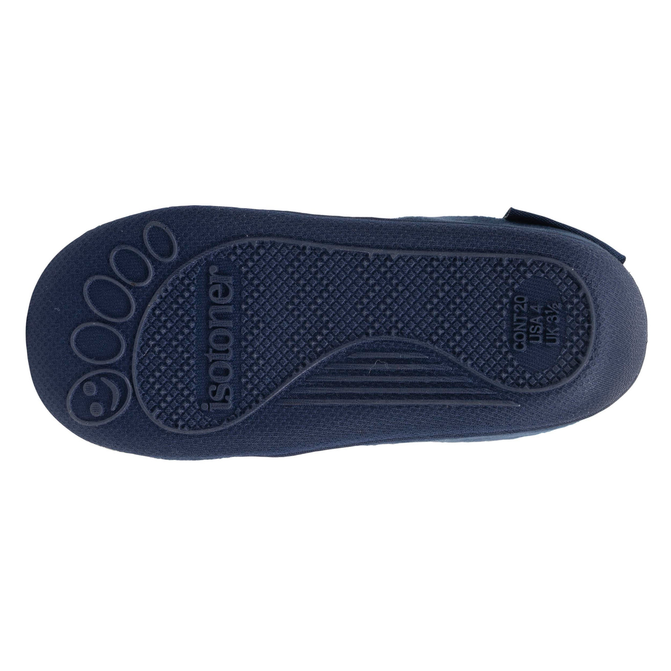 Zapatillas de casa botines cremallera Bebé Marino