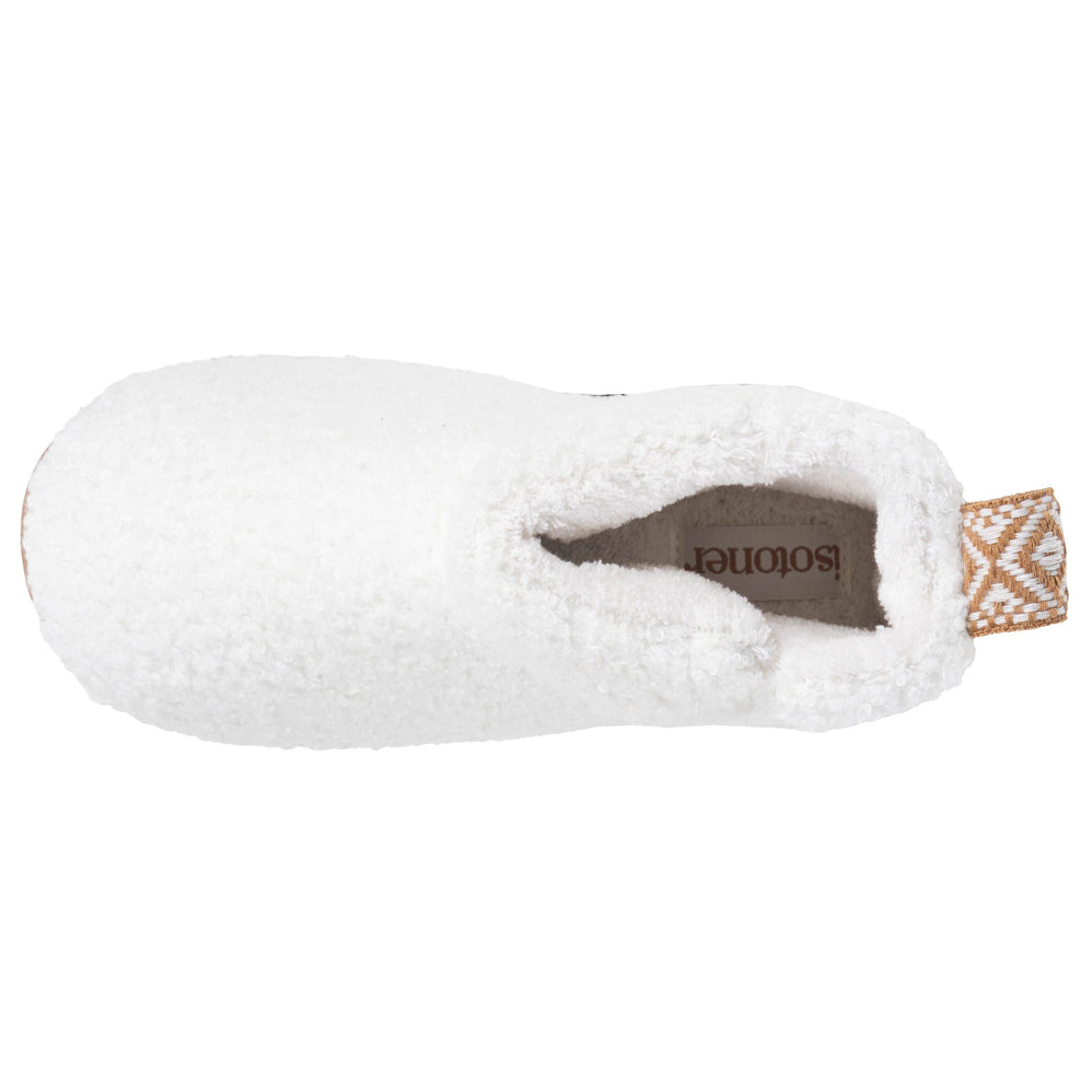 Zapatillas de casa botines Niños Marfíl sherpa - Isotoner