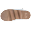 Zapatillas de casa botines Mujer Marfíl sherpa