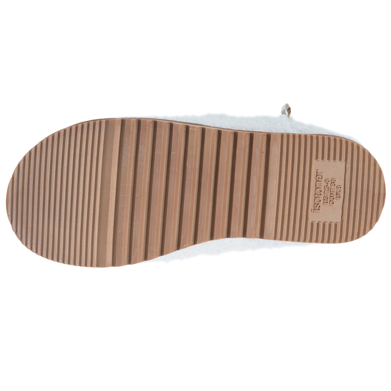 Zapatillas de casa botines Mujer Marfíl sherpa