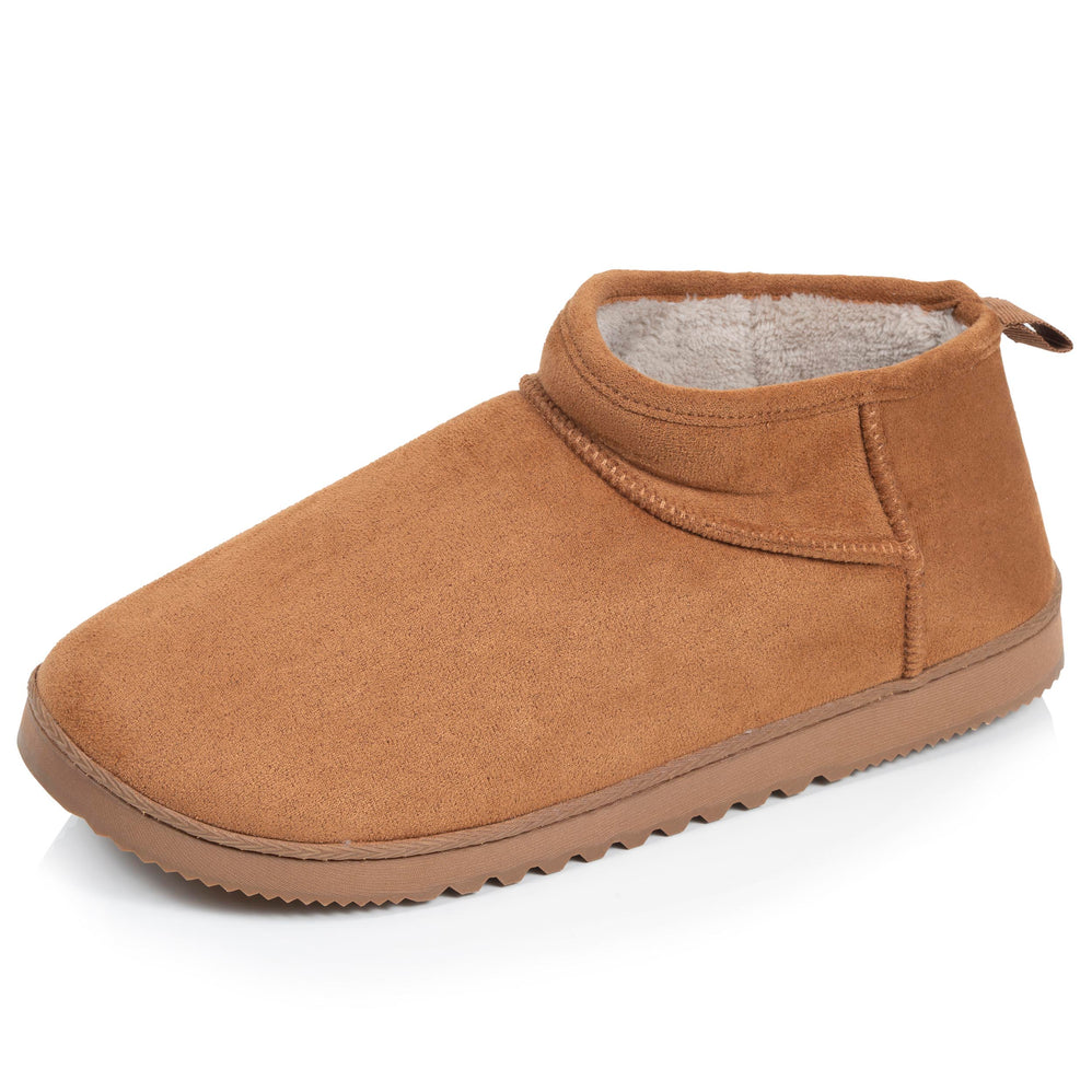 Zapatillas de casa Botines Hombre Camel - Isotoner