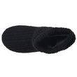 Zapatillas de casa botines Punto Negro