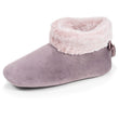 Zapatillas de casa Botines Mujer microvellón Topo