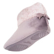 Zapatillas de casa Botines Mujer microvellón Topo