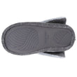 Zapatillas de casa Botines Mujer purpurina Gris oscuro