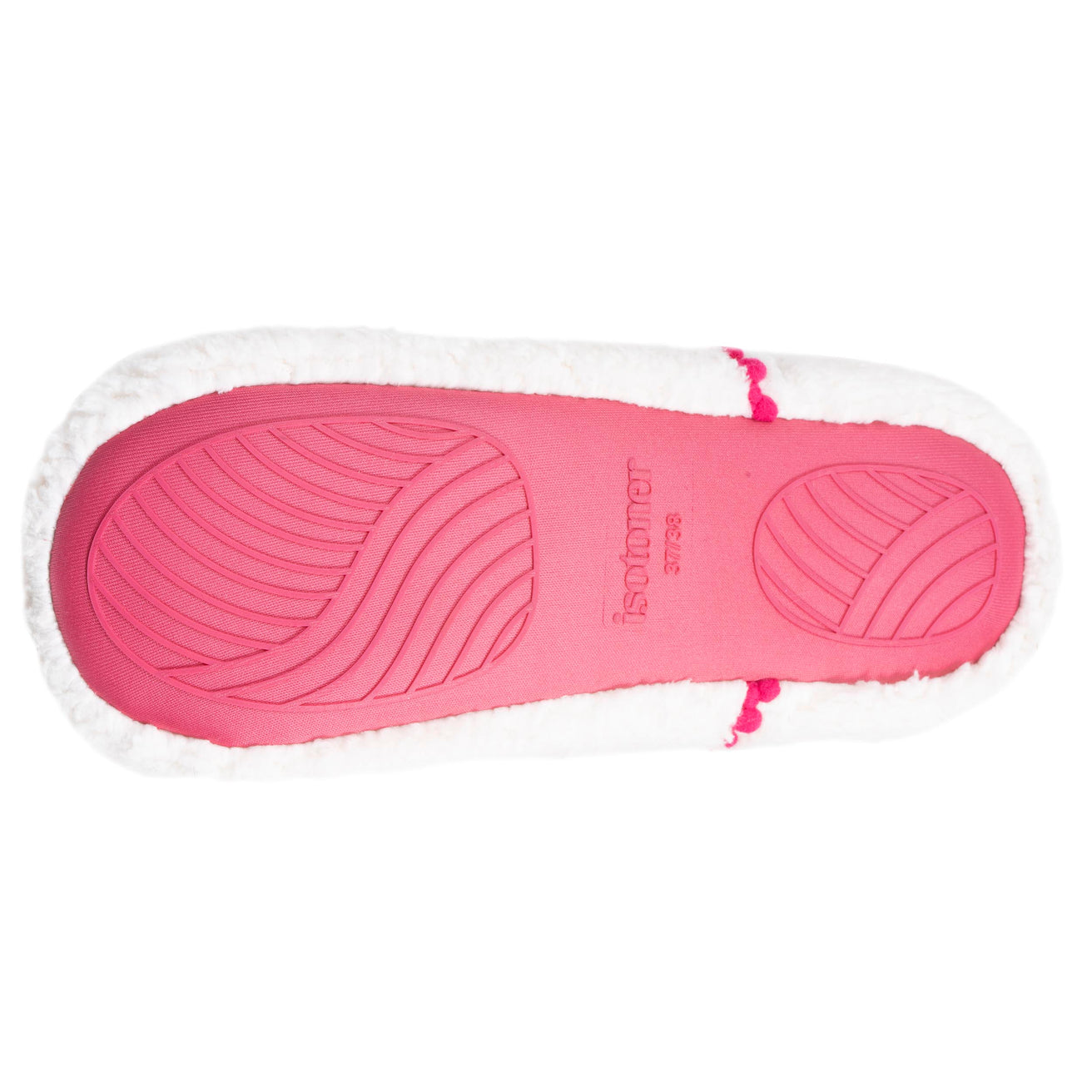 Zapatillas de casa Botines Mujer sherpa lama Marfíl