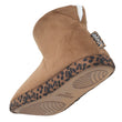 Zapatillas de casa Botines Mujer ante leopardo