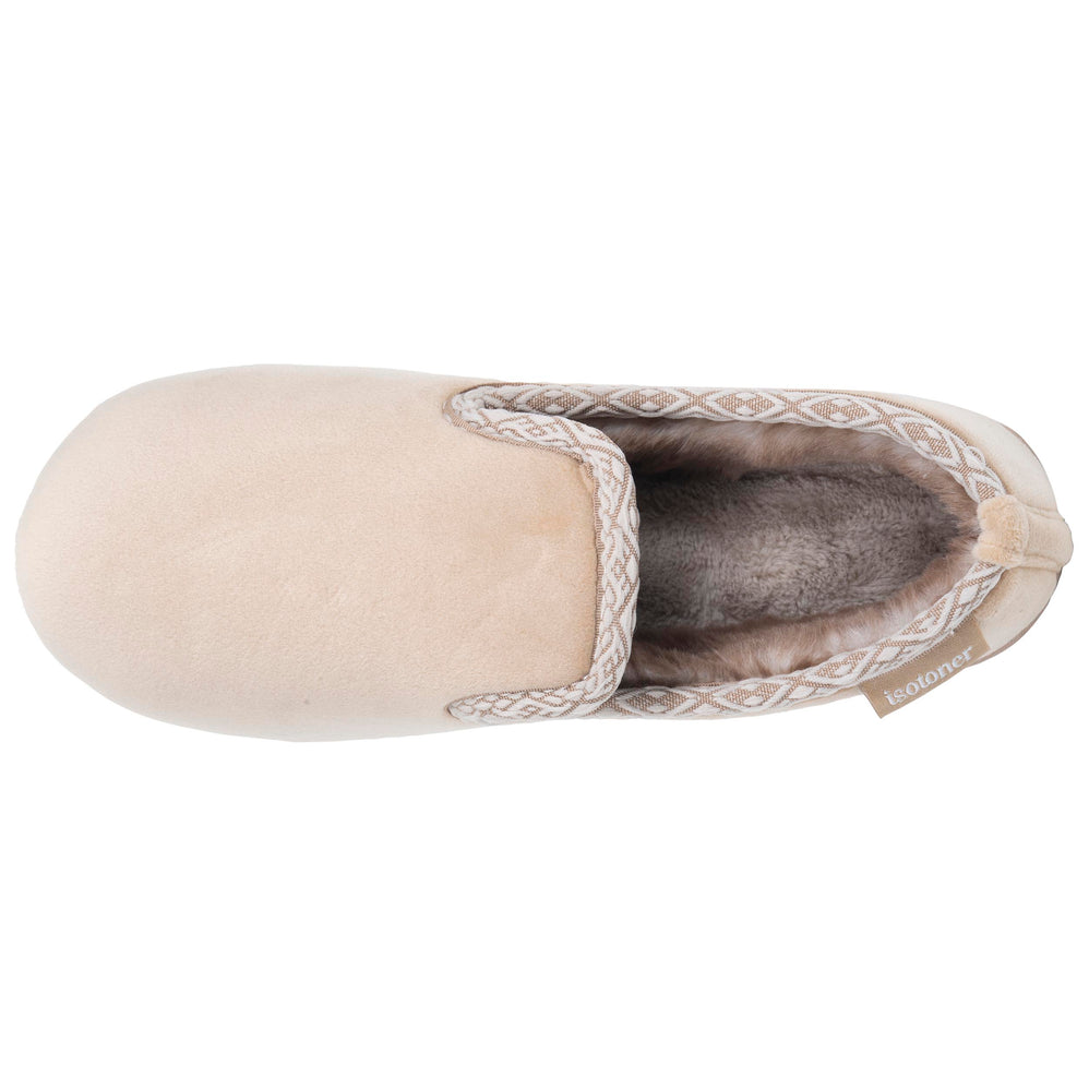 Zapatillas de casa Cerradas Mujer Beige forradas - Isotoner